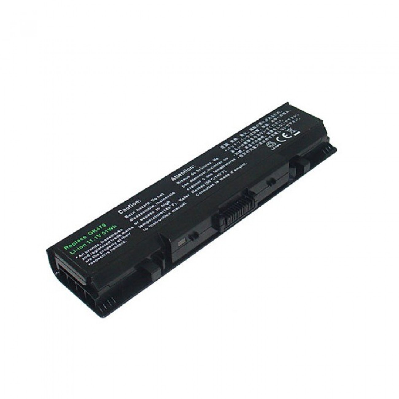 Батерия (заместител) за DELL Inspiron 1520, съвместима с 1521/1720/1721/Vostro 1500/1700, 9cell, 11.1V, 6600 mAh Батерия (заместител) за DELL Inspiron 1520, съвместима с 1521/1720/1721/Vostro 1500/1700, 9cell, 11.1V, 6600 mAh в Батерии за Лаптоп - Noname | Alleop