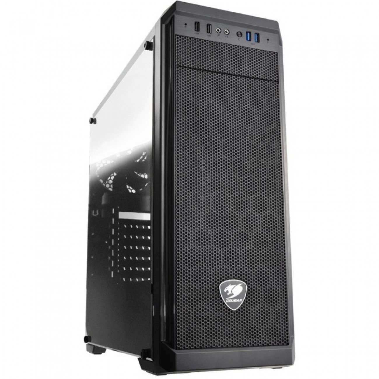 ATX/mATX/miniITX Cougar Gaming MX330, 2x USB 3.0, страничен прозорец, черна, без захранване ATX/mATX/miniITX Cougar Gaming MX330, 2x USB 3.0, страничен прозорец, черна, без захранване в Компютърни кутии - Cougar Gaming | Alleop