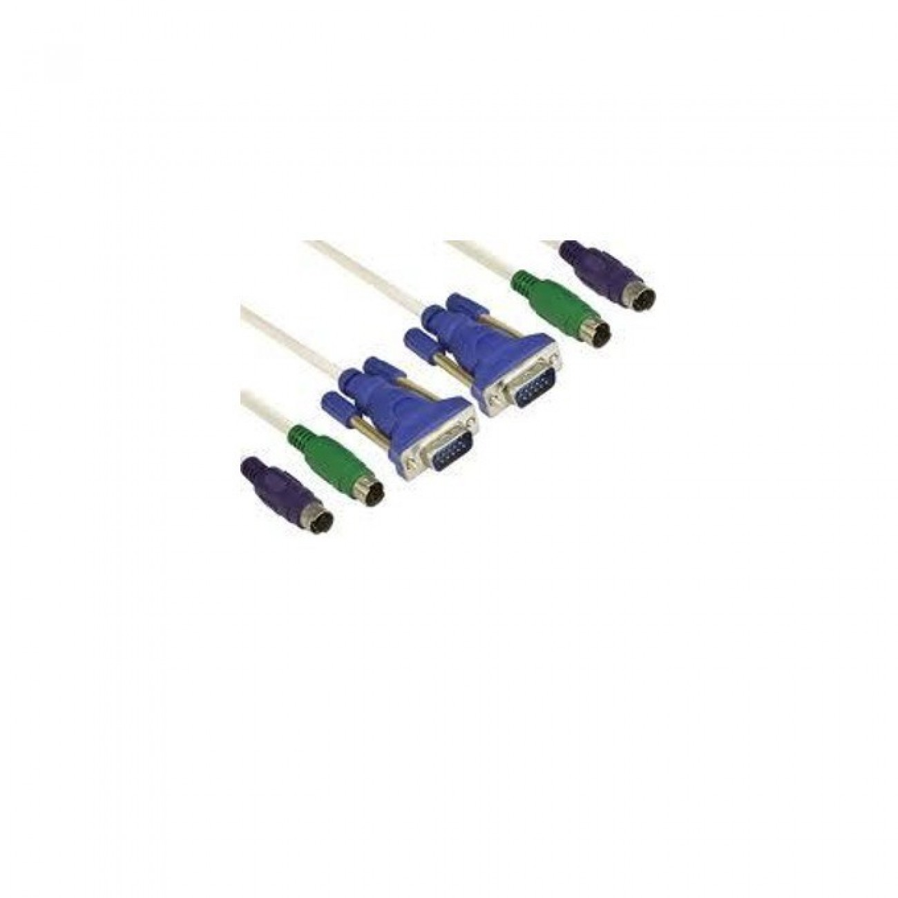 Кабел VCom CK501A-3m, от (VGA + 2x PS/2)(м) към (VGA + 2x PS/2)(м), за KVM switch, 3m Кабел VCom CK501A-3m, от (VGA + 2x PS/2)(м) към (VGA + 2x PS/2)(м), за KVM switch, 3m