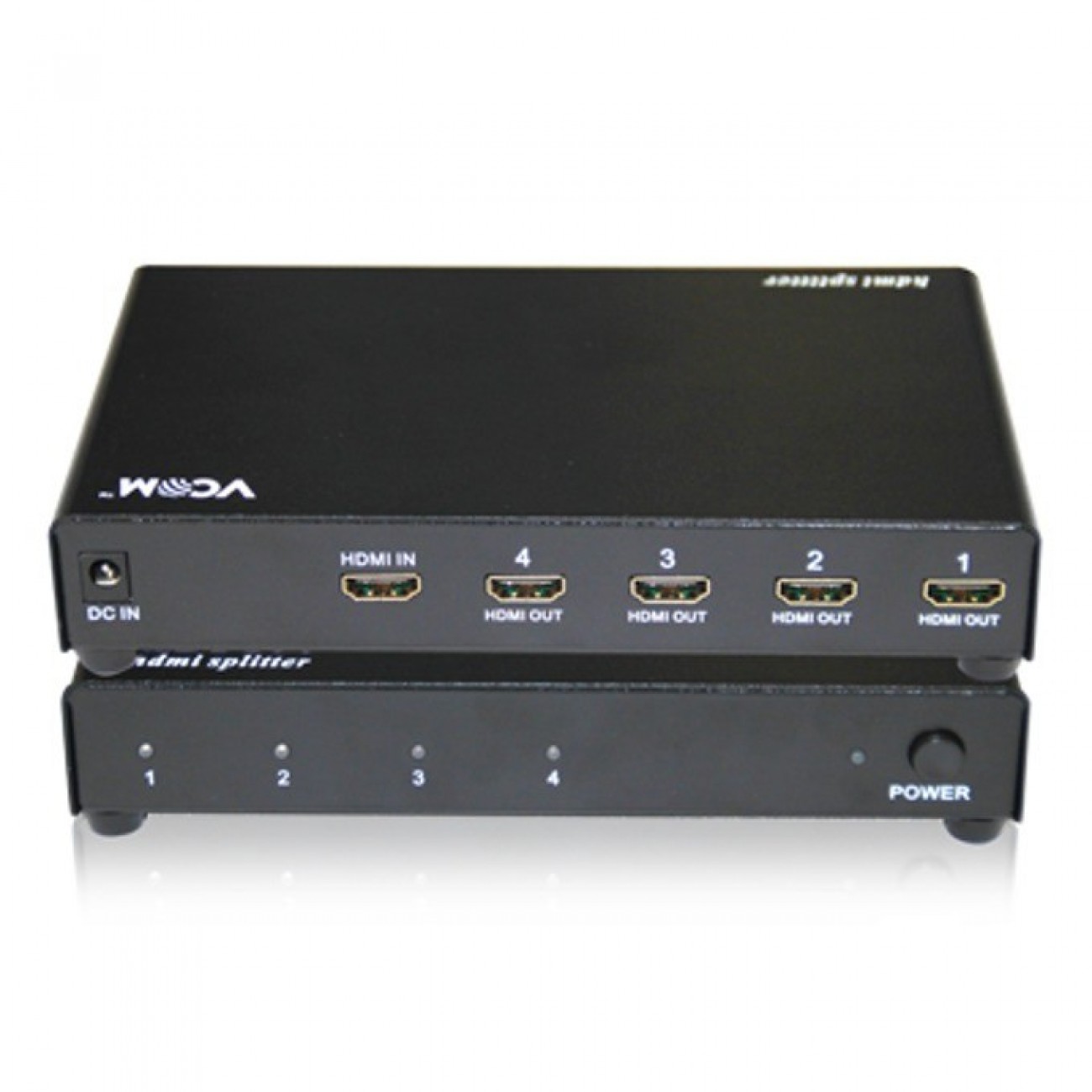 Сплитер VCom DD414A, 1x HDMI вход към 4x HDMI изхода Сплитер VCom DD414A, 1x HDMI вход към 4x HDMI изхода в KVM сплитери и превключватели - | Alleop