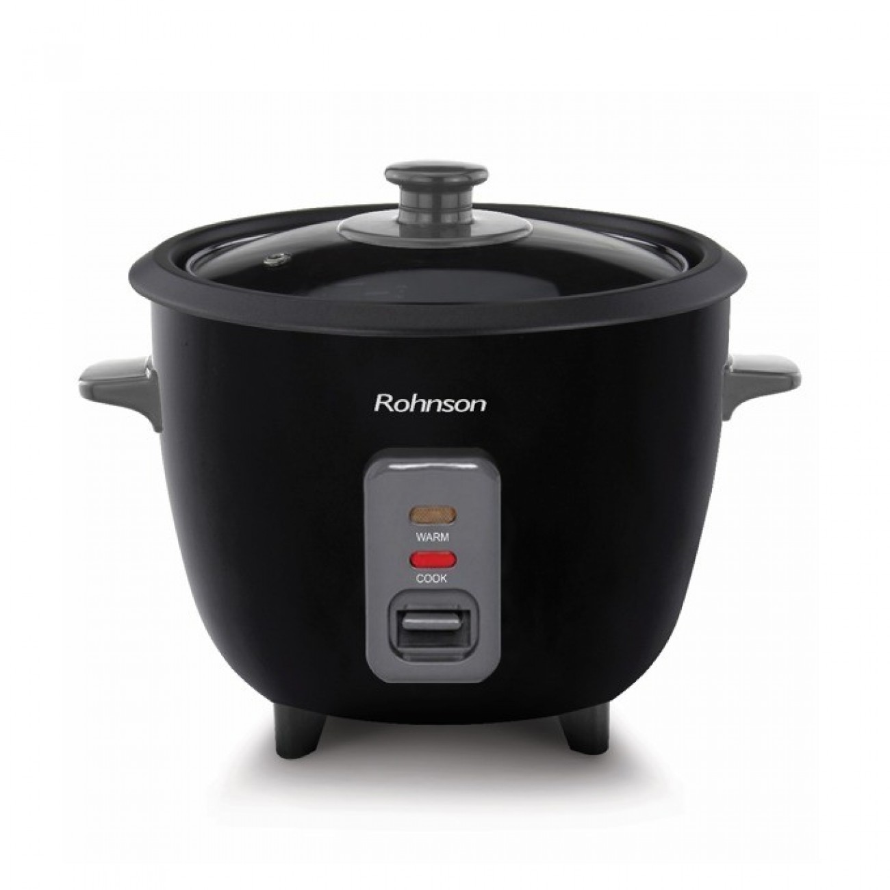 Уред за варене на ориз Rohnson RC-12 Black, 0.6 л. вместимост, защита от прегряване, незалепваща повърхност, 300W Уред за варене на ориз Rohnson RC-12 Black, 0.6 л. вместимост, защита от прегряване, незалепваща повърхност, 300W в Multicooker & Уреди за готвене - Rohnson | Alleop